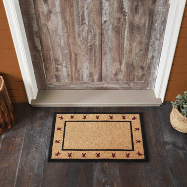 Connell Coir Rug Rect Stars 20x30 - The Fox Decor